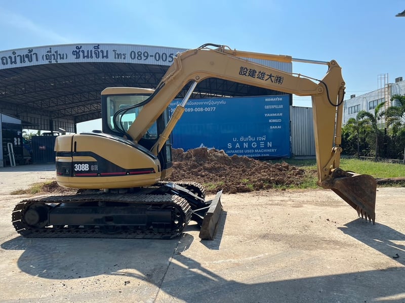 CAT308BCR นำเข้าจากญี่ปุ่น สภาพพร้อมใช้งาน สนใจโทร. 089-0050007 คุณชญานิน หรือ Add LINE ID @sangenjp www.sangenjp.com www.nmc99.com