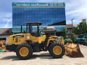 KOMATSU WA100-7 นำเข้าจากญี่ปุ่น สภาพพร้อมใช้งาน สนใจโทร. 089-0050007 คุณชญานิน หรือ Add LINE ID @sangenjp www.sangenjp.com www.nmc99.com