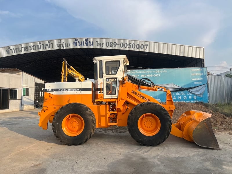 KOMATSU 510 นำเข้าจากญี่ปุ่น สภาพพร้อมใช้งาน สนใจโทร. 089-0050007 คุณชญานิน หรือ Add LINE ID @sangenjp www.sangenjp.com www.nmc99.com