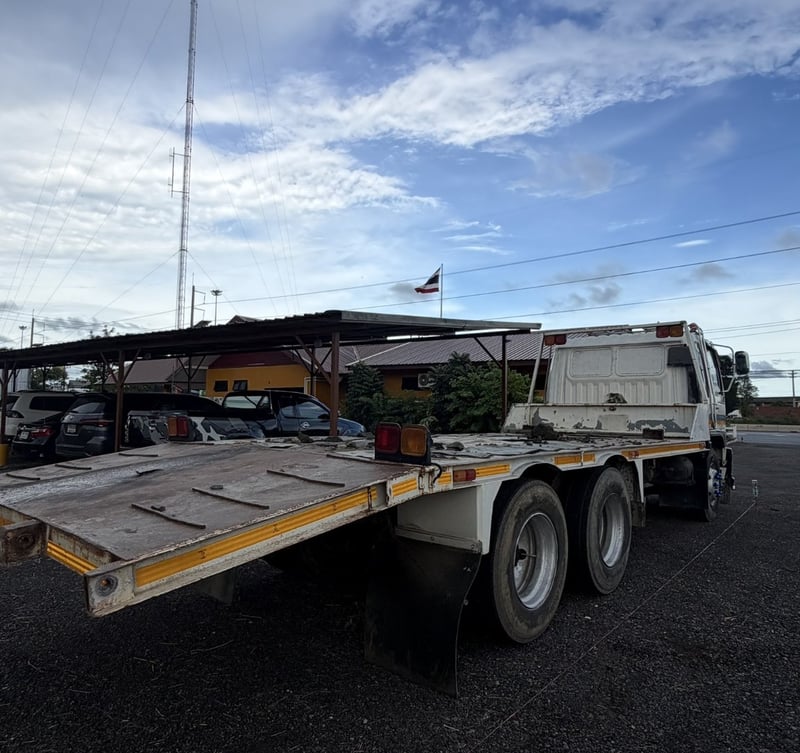 HINO FL3HNLA 195 แรงม้า สิงห์ไฮเทค (ปี 2538) พื้นเรียบ