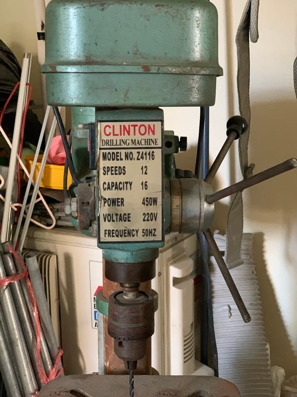 สว่านแท่นเจาะเหล็ก16mm