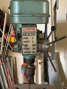 สว่านแท่นเจาะเหล็ก16mm