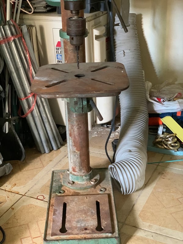 สว่านแท่นเจาะเหล็ก16mm