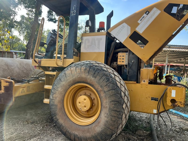 🚧 รถบด CAT CS533E (มีเล่มทะเบียน!) ​สเปกแรง งานเสร็จไว!