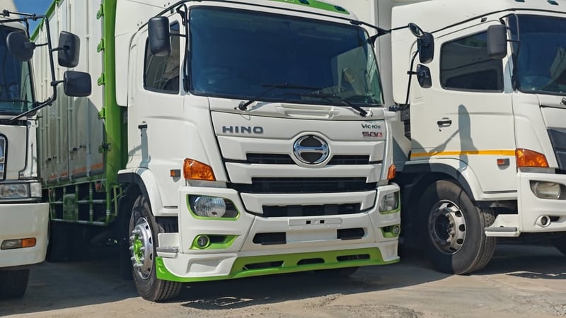 10 ล้อตู้แห้ง HINO VICTOR 260 แรง ปี 60 สภาพนางฟ้า ตู้ใหญ่ ยางใหม่ครบชุด! 💨