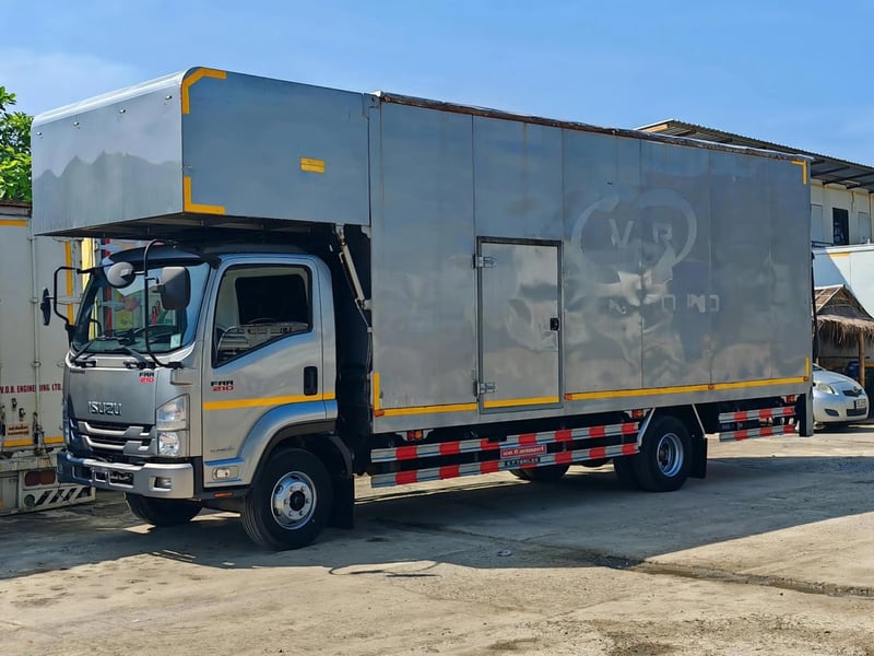 รถขนมอเตอร์ไซค์ ISUZU FRR 210 ปี 65