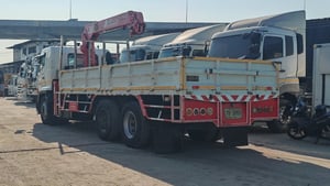 🚧10 ล้อติดเครน HINO VICTOR 260 แรง ปี63 เครน 5 ตัน 