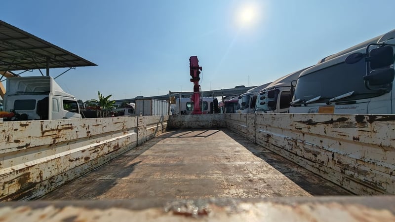 🚧10 ล้อติดเครน HINO VICTOR 260 แรง ปี63 เครน 5 ตัน 