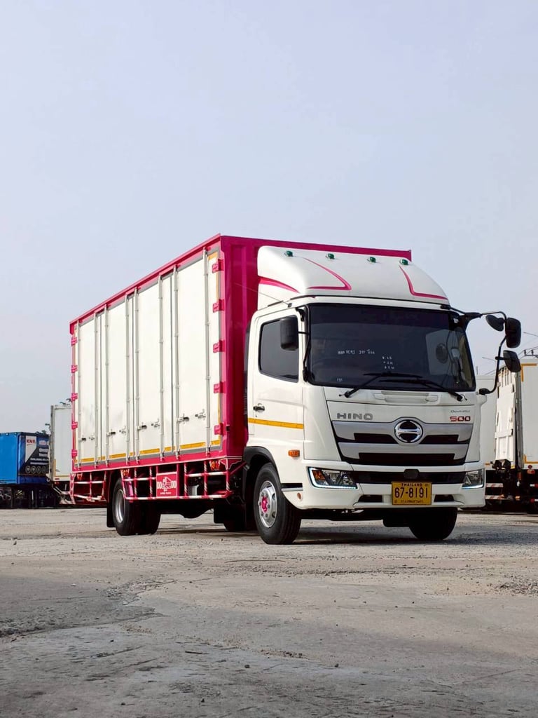 รถบรรทุก HINO FC9J 210 แรง ปี 64  ​พร้อมลุยทุกงาน!  