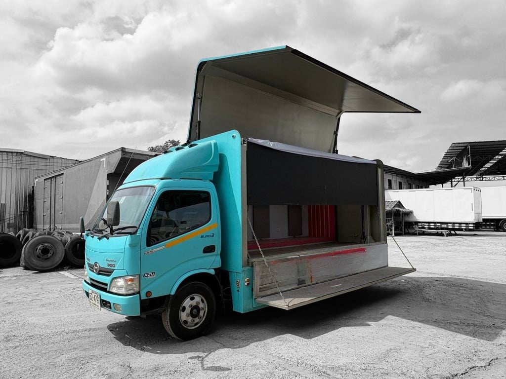 หกล้อโมบาย โฆษณาสินค้า HINO 150 แรงม้า ปี60 หกล้อโมบาย โฆษณาสินค้า HINO 150 แรงม้า ปี60