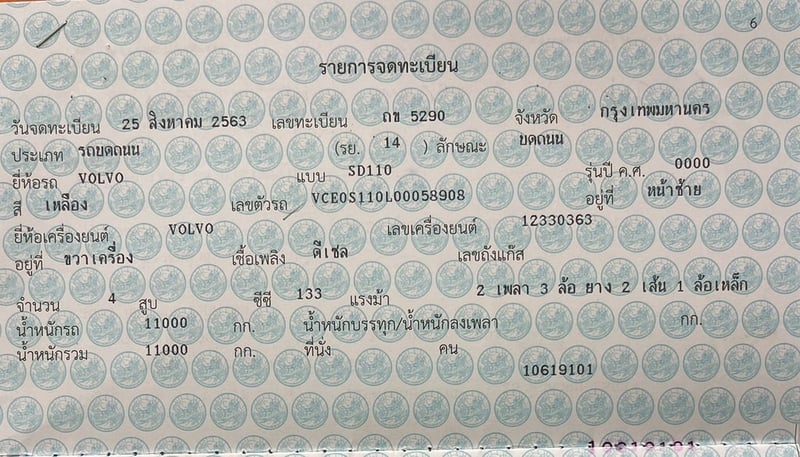 รถบดสั่นสะเทือน VOLVO SD110 สภาพพร้อมลุย ​ประหยัดน้ำมันเป็นเลิศ บดอัดแน่น งานเสร็จไวแน่นอน