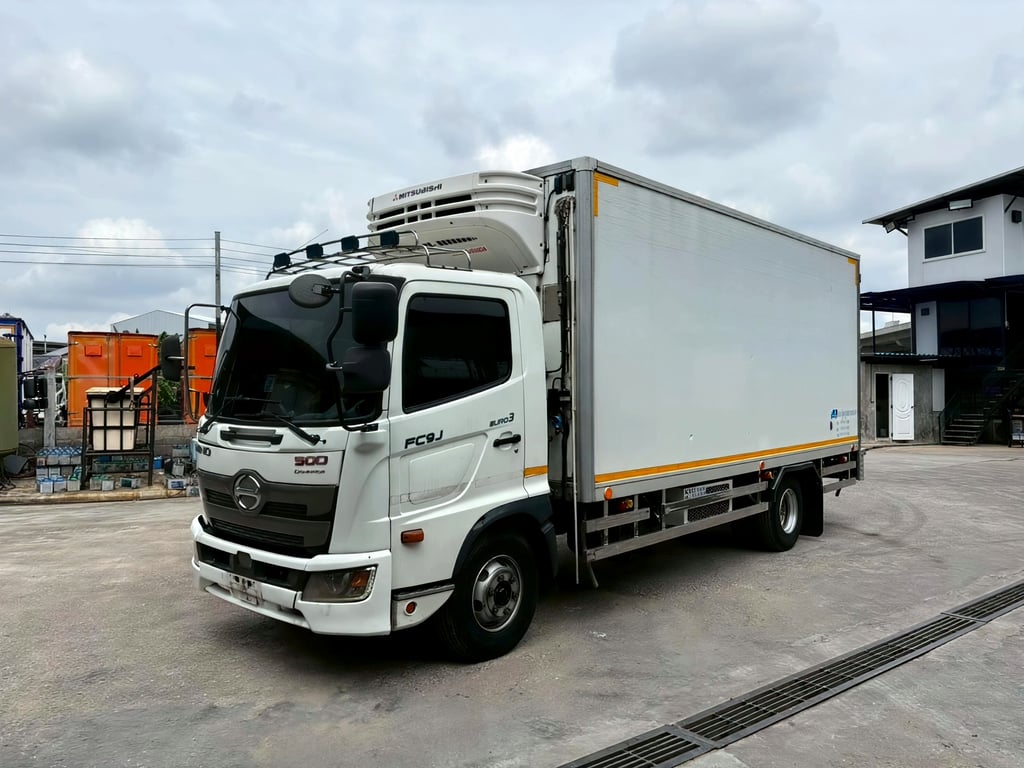 ❄️❄️6ล้อตู้เย็น HINO FC9J​ 175  แรง ปี63