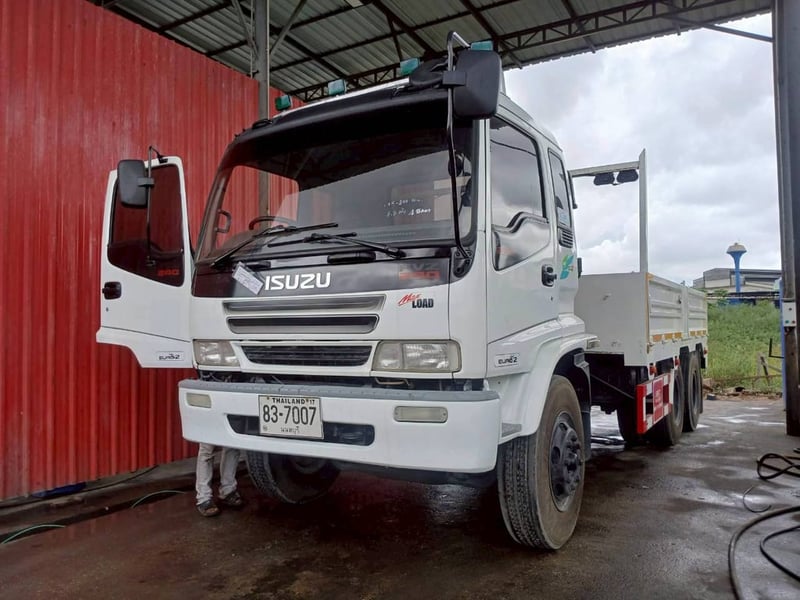 รถ 10 ล้อ 2 เพลา ISUZU FVZ 200 แรง ปี 49 กระบะเว้นเครน 4.5 เมตร พร้อมใช้งาน! รถ 10 ล้อ 2 เพลา ISUZU FVZ 200 แรง ปี 49 กระบะเว้นเครน 4.5 เมตร พร้อมใช้งาน!