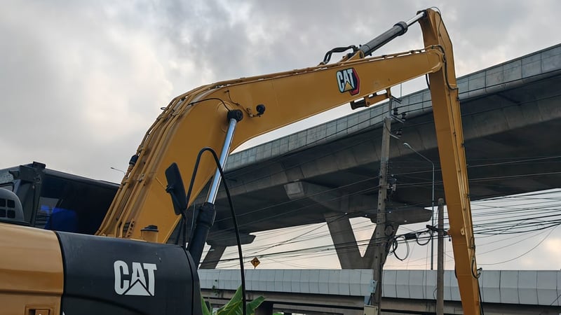 🏗️ ขายด่วน! CAT 320D2 แขนยาวพิเศษ (Long Reach)