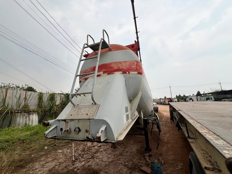 หางลากผงปูนทรงกล้้วยหอมตามสภาพ