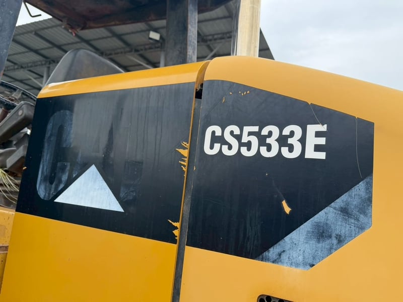 🚜 รถบด CAT CS533E 2 เพลา 2 เปลือก 🚜 รถบด CAT CS533E 2 เพลา 2 เปลือก