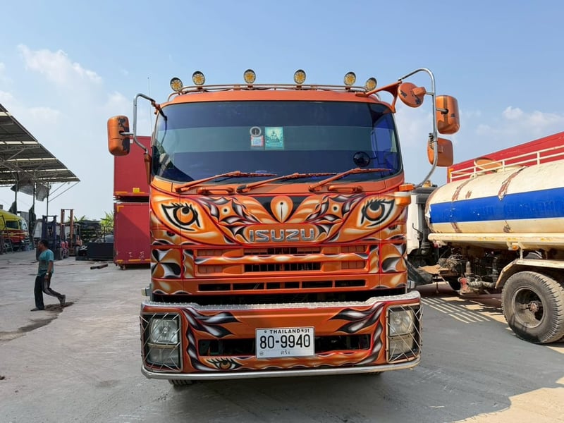 ​🔥 [ขาย] หล่อเข้ม ดุจัด! ISUZU FXZ 360 แรงม้า ปี 57 สายดั้มพ์ตัวจริงต้องคันนี้! 🚛💨