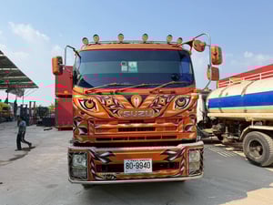 ​🔥 [ขาย] หล่อเข้ม ดุจัด! ISUZU FXZ 360 แรงม้า ปี 57 สายดั้มพ์ตัวจริงต้องคันนี้! 🚛💨