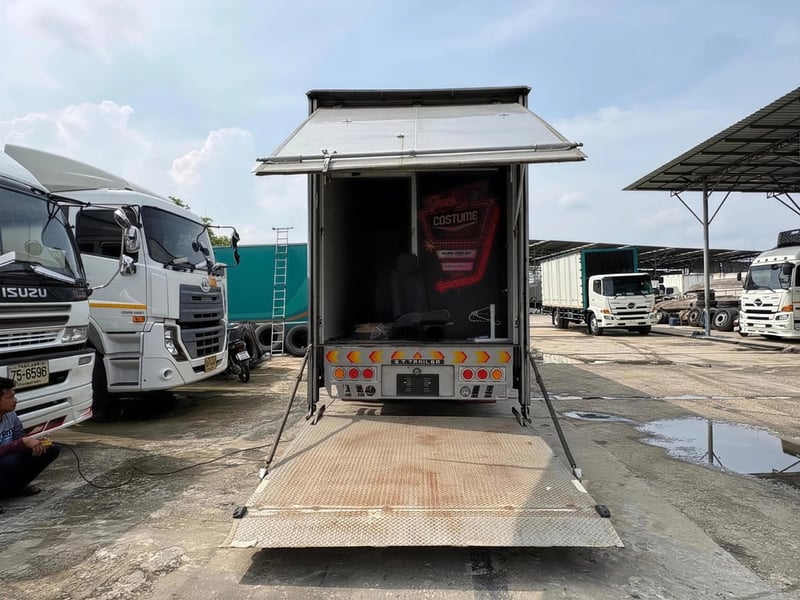 รถขนมอเตอร์ไซค์ ISUZU FRR 210 ปี 65