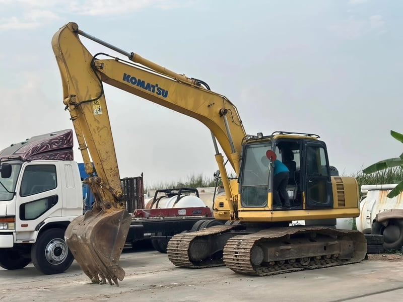  @____รถแบคโฮ KOMATSU PC160 LC-8 (มีเล่มทะเบียน!)