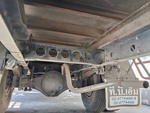 ISUZU NQR 175แรงม้า รถบรรทุก 6ล้อ กระบะเหล็กติดเครน ปี2014