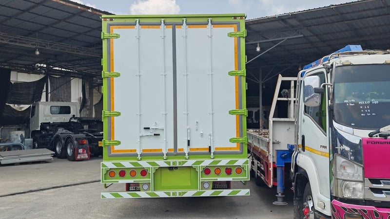 🚚 [เครดิตดี ฟรีดาวน์!] 6 ล้อตู้แห้ง ISUZU FRR 210 แรงม้า ปี 63 สภาพนางฟ้า 💨