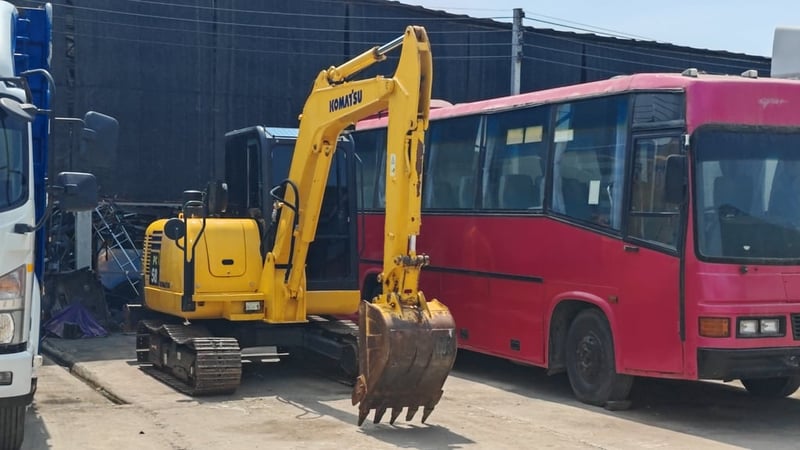 Komatsu PC 58-8 ปี 2018 สภาพพร้อมลุย! งานที่แคบพร้อมลุย