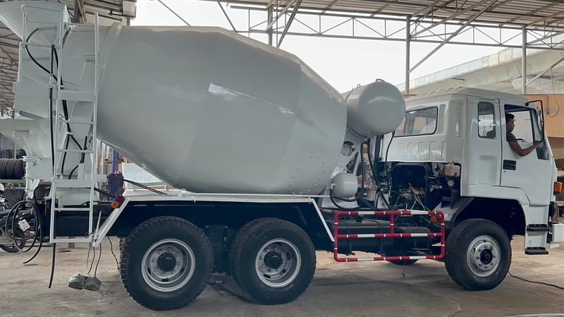 รถโม่2เพลา7คิว รถโม่2เพลา7คิว