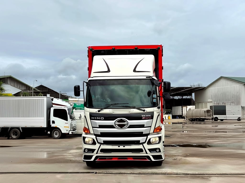 รถหกล้อ HINO VICTOR 240 แรง หลายปี หลายคัน 