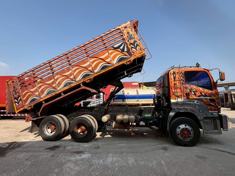 ​🔥 [ขาย] หล่อเข้ม ดุจัด! ISUZU FXZ 360 แรงม้า ปี 57 สายดั้มพ์ตัวจริงต้องคันนี้! 🚛💨