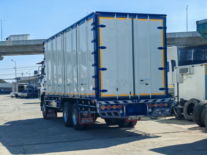 ✅ 10 ล้อตู้10บาน ISUZU FVM 240 แรง ปี 64 ยางใหม่10 เส้น