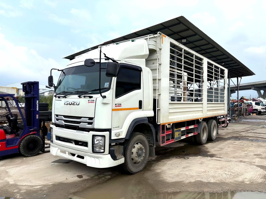 🚚 10 ล้อเพิ่มเพลา ISUZU FTR 240 แรงม้า ปี 65 ไมล์น้อย 🚚 10 ล้อเพิ่มเพลา ISUZU FTR 240 แรงม้า ปี 65 ไมล์น้อย