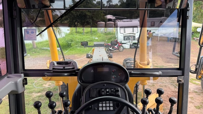 🚜 ขายรถเกรด VOLVO G970 มีเล่มทะเบียน มีริปเปอร์ท้าย