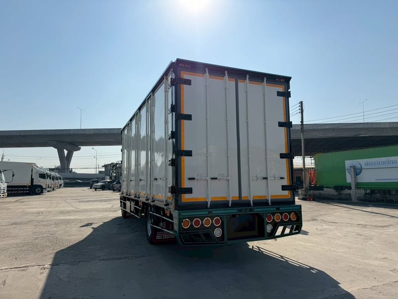 🌟 6 ล้อตู้แห้ง HINO FC9J 210 แรง ปี 64 สภาพ 5 ดาว!