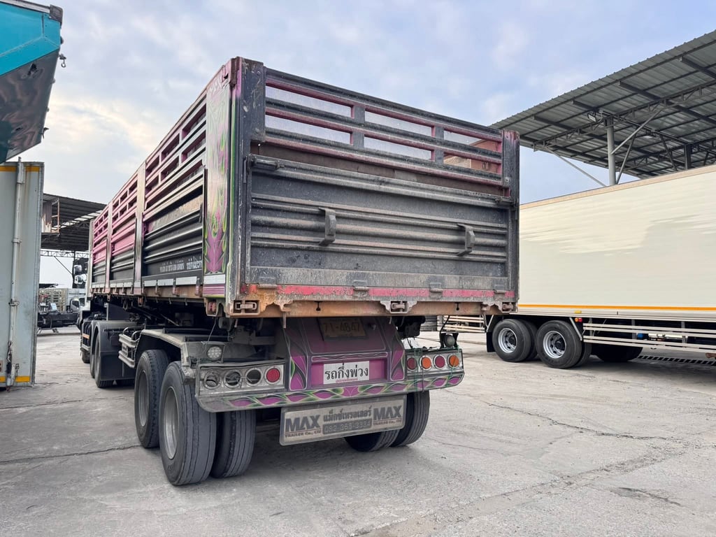 📢 Hot Sale! หางเซมิดั๊มพ์ Max Trailer ปี 65 (ยาว 9 เมตร!)