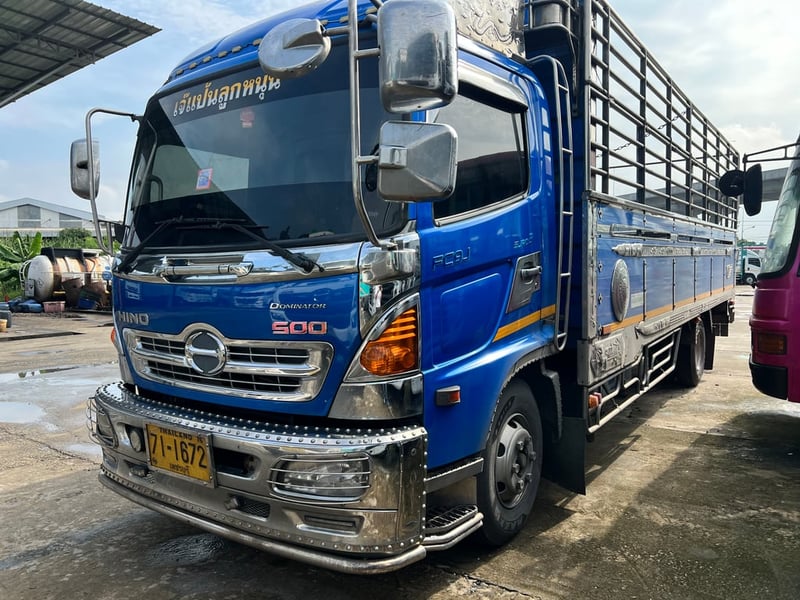 หกล้อฮีโน่FCเครื่อง210แรงปี62กะบะอลูมิเนียมเลสยาว6.5ม.ตามสภาพ890000