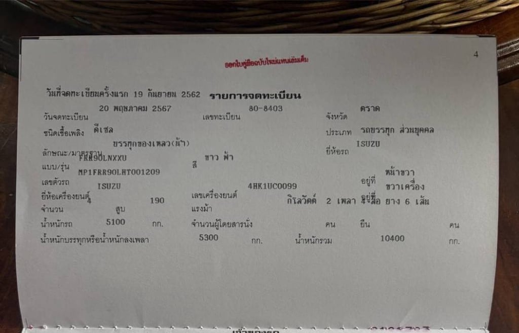 💦 รถแทงก์น้ำ ISUZU FRR 190 แรง ปี 62 พร้อมใช้ทันที!