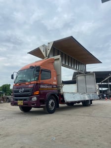 หกล้อตู้ปีกนกระบบไฮโดรริคไฟฟ้าสะดวกการใช้งาน หกล้อตู้ปีกนกระบบไฮโดรริคไฟฟ้าสะดวกการใช้งาน