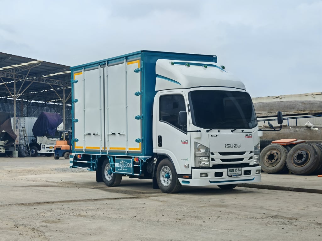 🚚 4 ล้อตู้แห้ง ISUZU NLR 130 แรง ปี 65 (ไม่ติดเวลา!) 🚚 4 ล้อตู้แห้ง ISUZU NLR 130 แรง ปี 65 (ไม่ติดเวลา!)