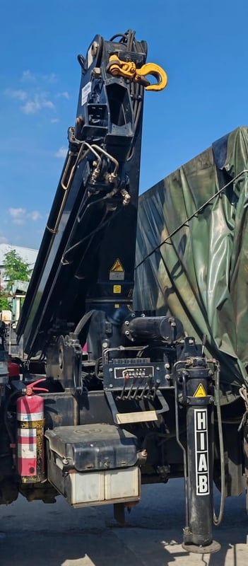 🏗️ 10 ล้อเครนพับ HINO VICTOR 260 แรง ปี 62 (HIAB 5 ตัน!)