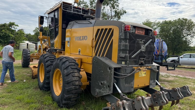🚜 ขายรถเกรด VOLVO G970 มีเล่มทะเบียน มีริปเปอร์ท้าย