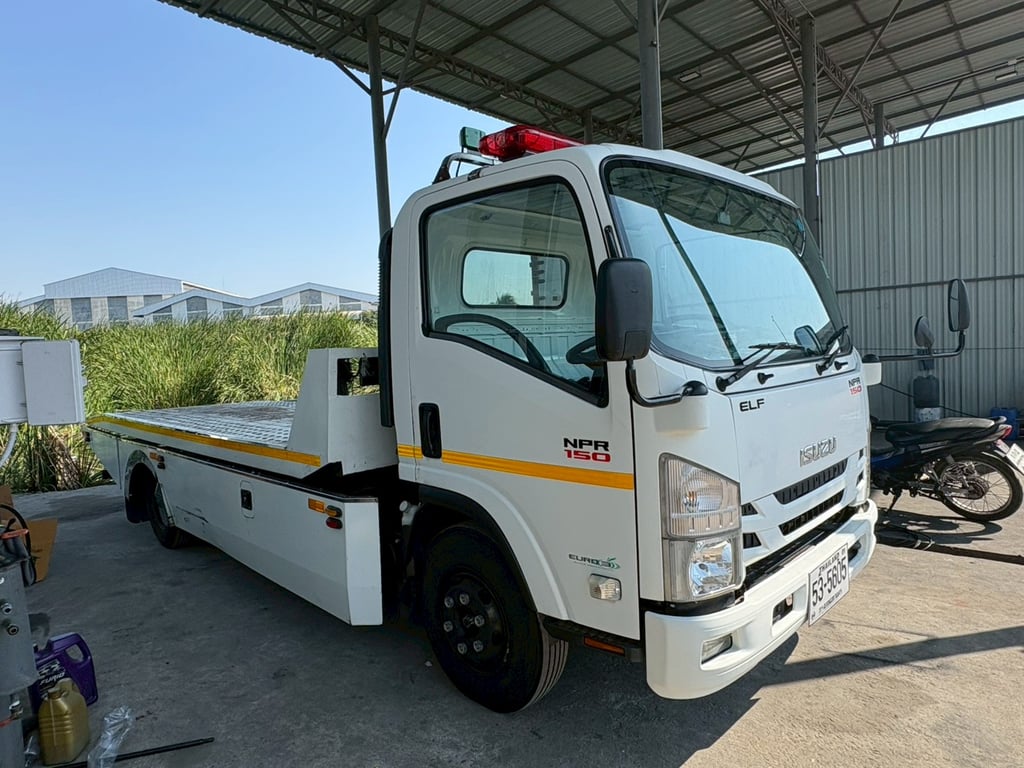 รถสไลด์ทำเงิน ISUZU NPR 150 แรงม้า ปี 63 คืนทุนไว!!! 