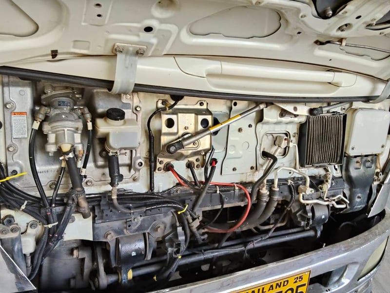 HINO FC 175แรงม้า รถบรรทุก 6ล้อ กระบะคอกสูง ปี2016 เลขไมล์น้อยกว่า 500,000 กม.