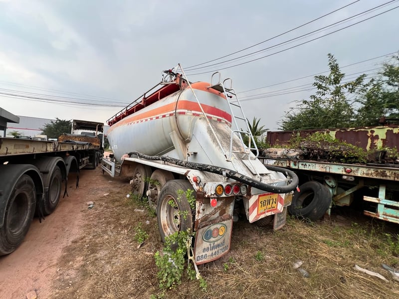 หางลากผงปูนทรงกล้้วยหอมตามสภาพ