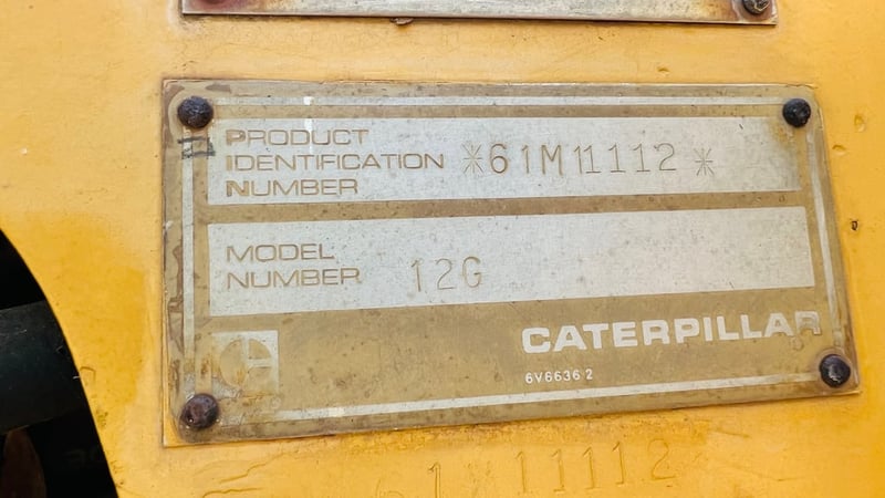 รถเกรดcat12Gพร้อมทะเบียน