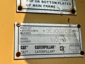 🚜 ขายด่วน! CAT 160H เกรดเดอร์สุดแกร่ง มีเล่มทะเบียน