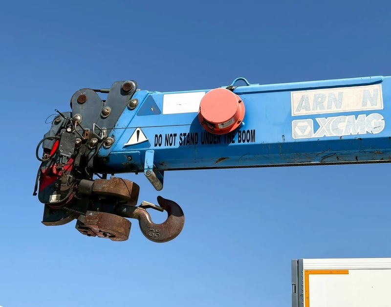 ♨️10 ล้อ 2 เพลา ติดเครน 5.5 ตัน ISUZU FVZ 200 แรง