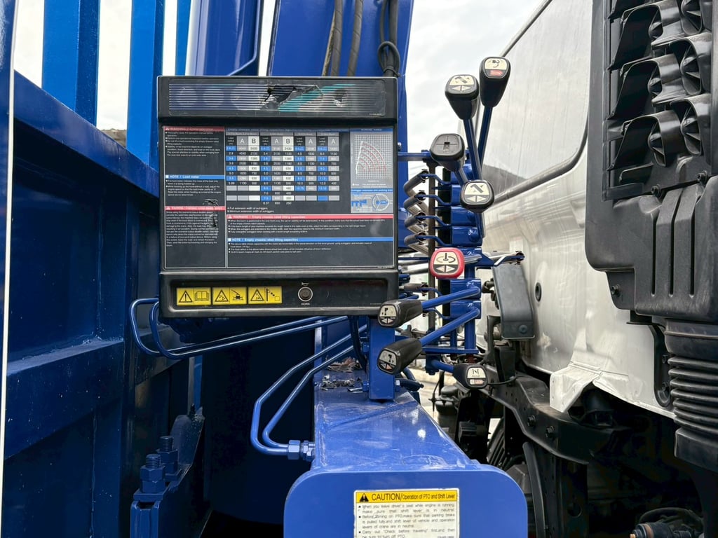 🚛หกล้อติดเครน HINO FG 212 เครน 5 ตัน 4 ปลอก 🚛หกล้อติดเครน HINO FG 212 เครน 5 ตัน 4 ปลอก