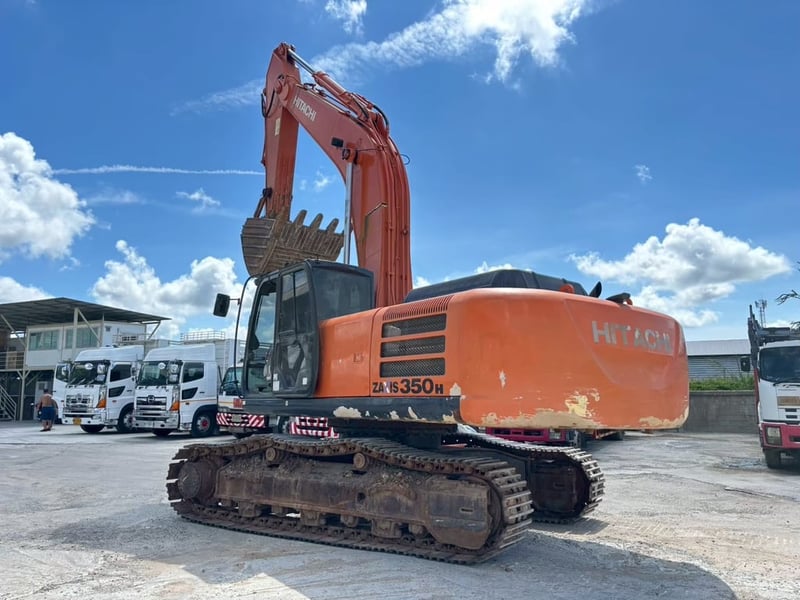รถแบ็คโฮ HITACHI ZX350H ปี65 มีเอกสารเล่มทะเบียน รถแบ็คโฮ HITACHI ZX350H ปี65 มีเอกสารเล่มทะเบียน
