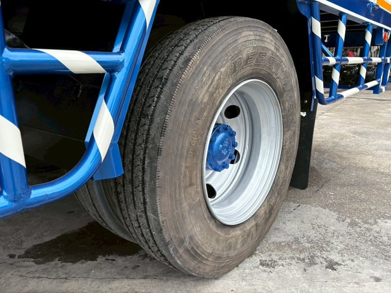 🚛หกล้อติดเครน HINO FG 212 เครน 5 ตัน 4 ปลอก 